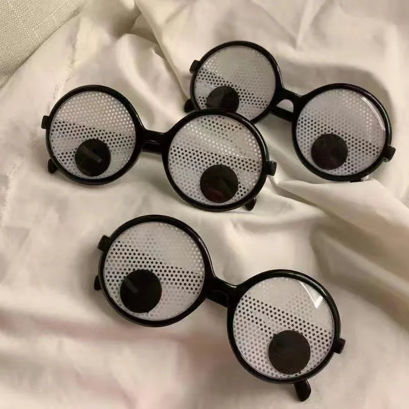Eyeball Rolling Funny Glasses for Costumes & Parties by HitMyNeed