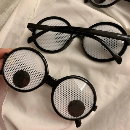 Eyeball Rolling Funny Glasses for Costumes & Parties by HitMyNeed