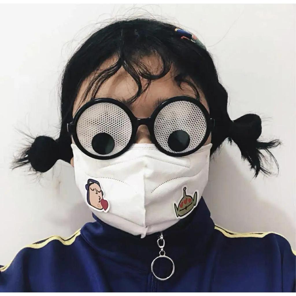 Eyeball Rolling Funny Glasses for Costumes & Parties by HitMyNeed