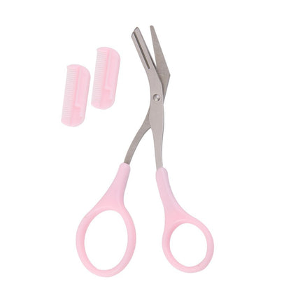 Eyebrow Scissors Trimmer with Comb Attachment by HitMyNeed