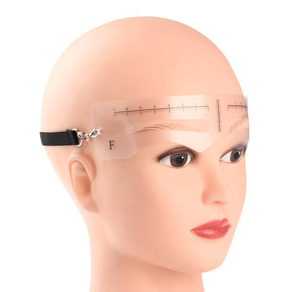 Eyebrow Stencil Kit with Head Strap, 12-Piece Set by HitMyNeed
