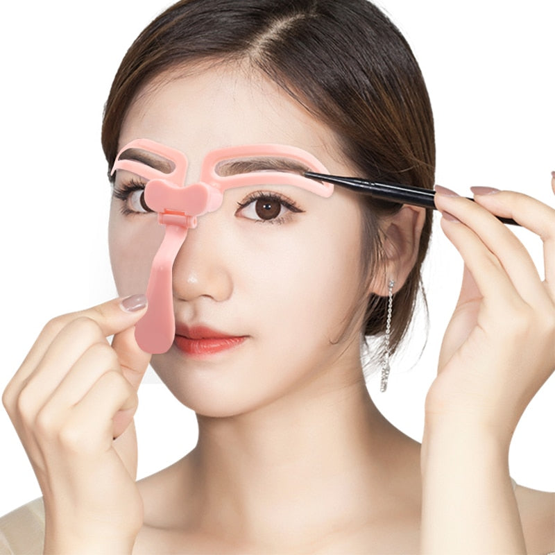 Eyebrow Stencils Shaping Tool for Symmetric Brows by HitMyNeed