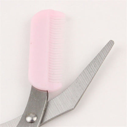 Eyebrow Trimmer Scissors with Detachable Comb Set by HitMyNeed