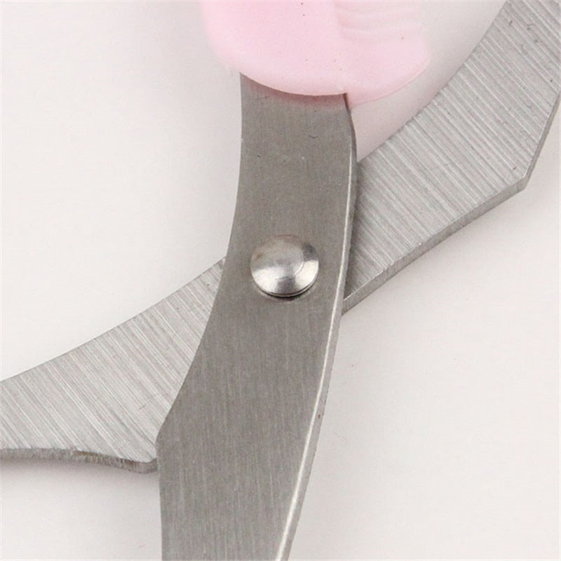 Eyebrow Trimmer Scissors with Detachable Comb Set by HitMyNeed