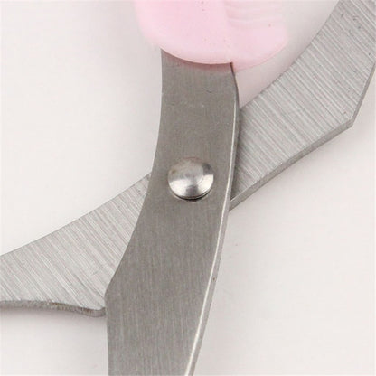 Eyebrow Trimmer Scissors with Detachable Comb Set by HitMyNeed