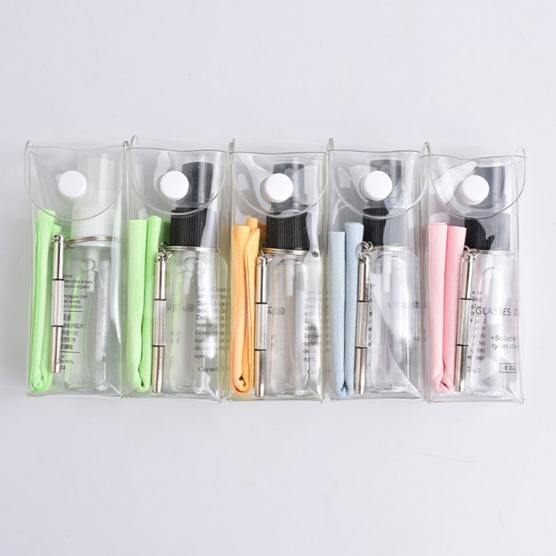 Eyeglass Cleaning and Repair Kit with Spray & Tools by HitMyNeed