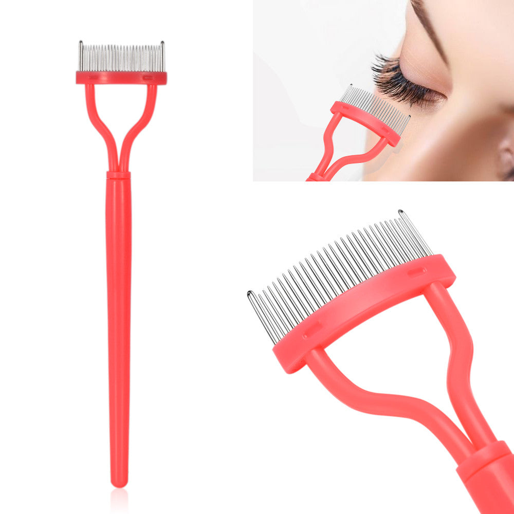 Eyelash Comb Lash Separator with Protective Cover by HitMyNeed
