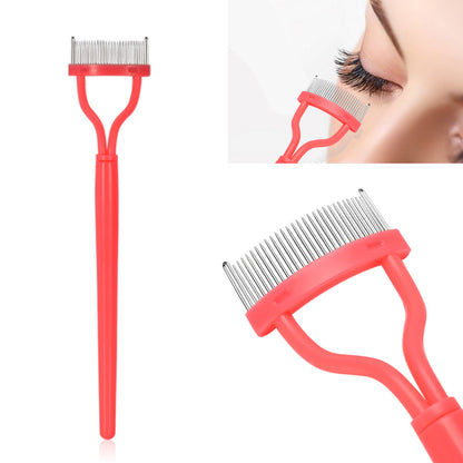 Eyelash Comb Lash Separator with Protective Cover by HitMyNeed