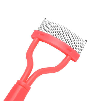 Eyelash Comb Lash Separator with Protective Cover by HitMyNeed