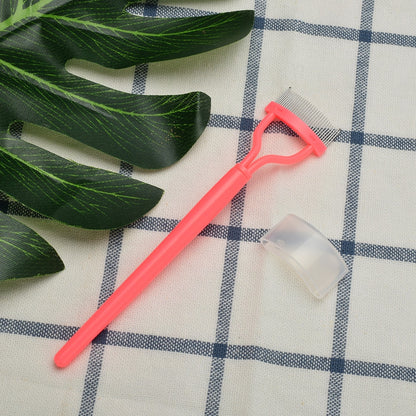 Eyelash Comb Lash Separator with Protective Cover by HitMyNeed