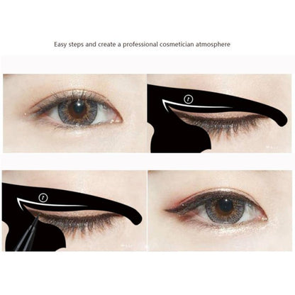 Eyeliner Cat Eye Stencil Set, 2 Pieces by HitMyNeed