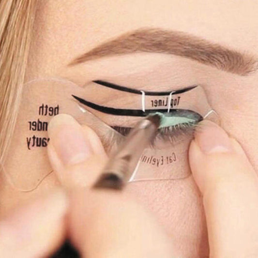 Eyeliner Stencil Set for Precise Wings (10 Pack) by HitMyNeed