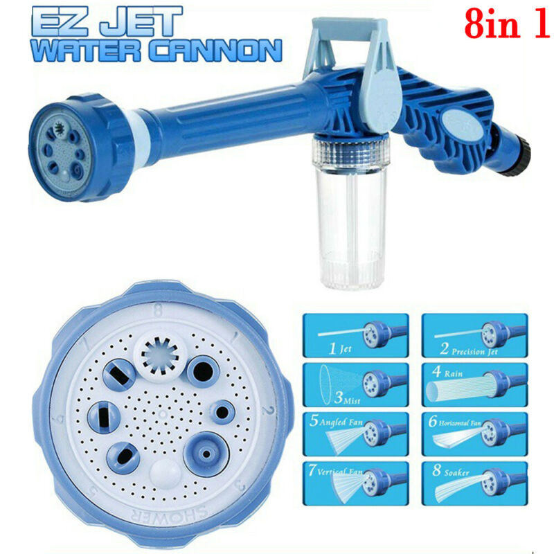 EZ Jet Water Cannon with 8 Spray Modes by HitMyNeed