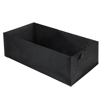 Fabric Garden Grow Bags Rectangular (Set of 5) by HitMyNeed