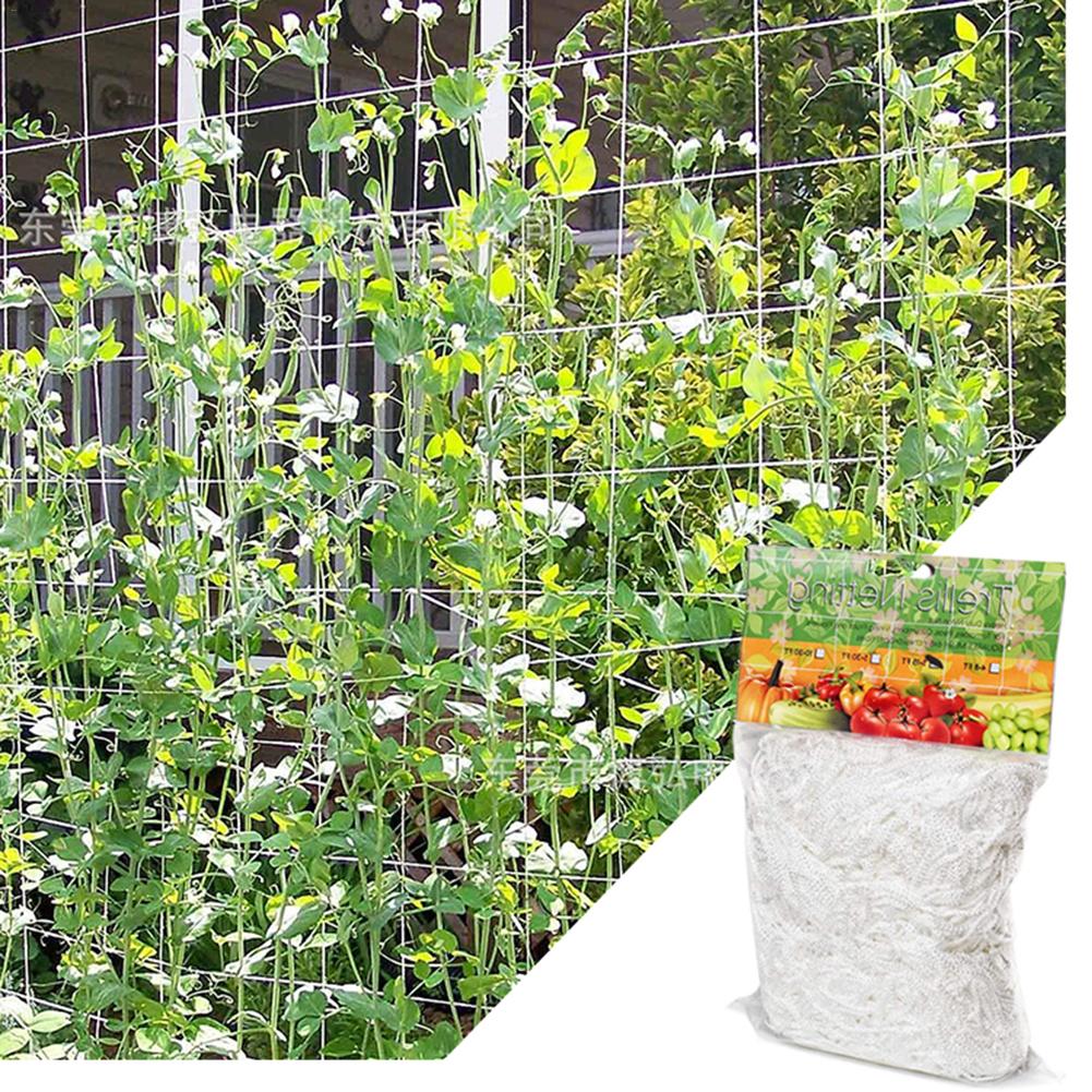 Fabric Garden Trellis Netting for Climbing Plants by HitMyNeed