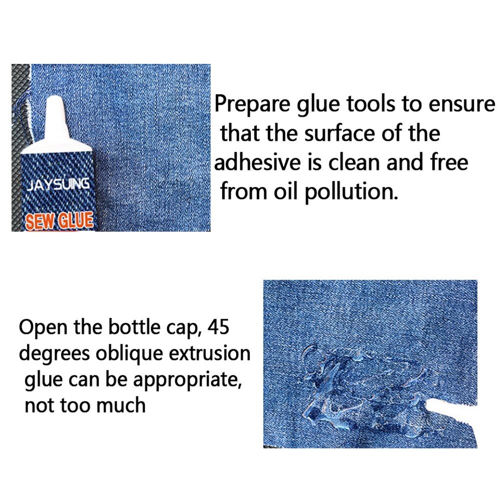 Fabric Glue for Clothing Repairs and DIY Projects 50ml by HitMyNeed