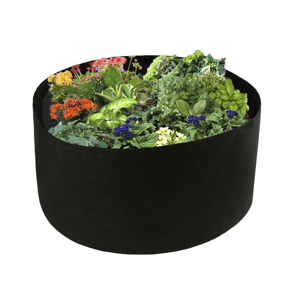Fabric Grow Bag Felt Plant Container 70 x 30 cm by HitMyNeed