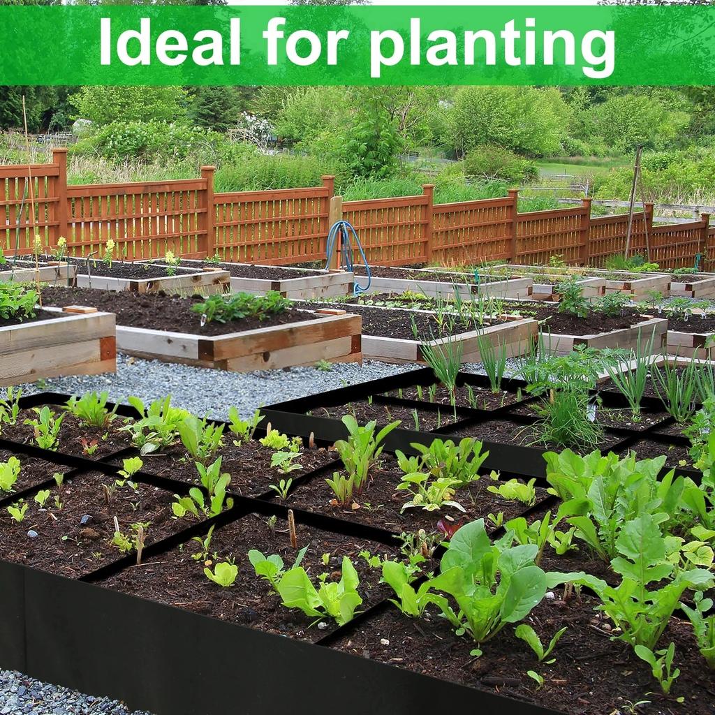 Fabric Raised Garden Bed with 4 or 8 Grids by HitMyNeed