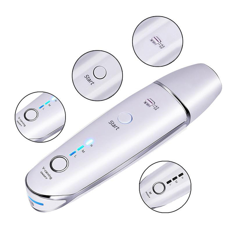 Facial Skin Tightening Device with RF & HIFU by HitMyNeed