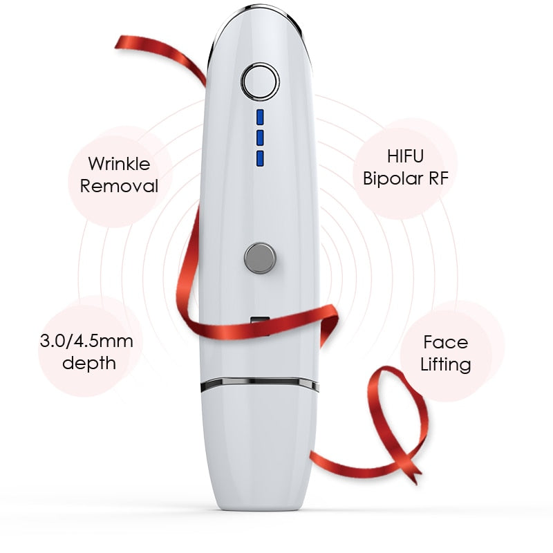 Facial Skin Tightening Device with RF & HIFU by HitMyNeed