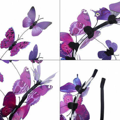 Fairy Wreath Butterfly Headband for Women by HitMyNeed