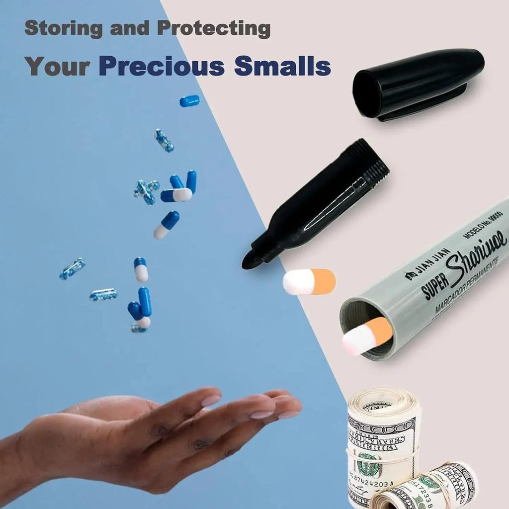 Fake Black Marker Pen Hidden Safe Storage by HitMyNeed