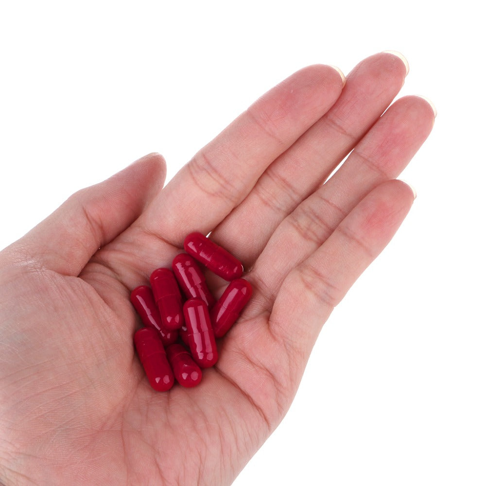 Fake Blood Capsules 3-Pack for Realistic Effects by HitMyNeed