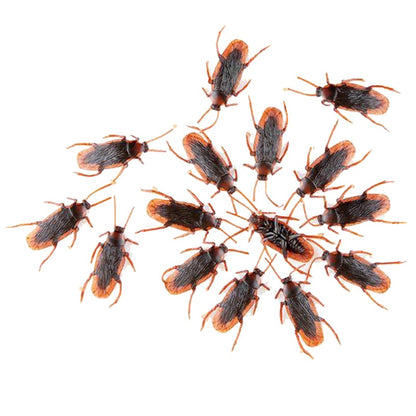 Fake Cockroaches Prank Toy Set (10 Pieces) by HitMyNeed