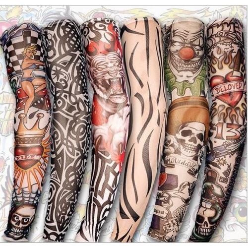 Fake Full Arm Tattoo Sleeves 6-Pack by HitMyNeed