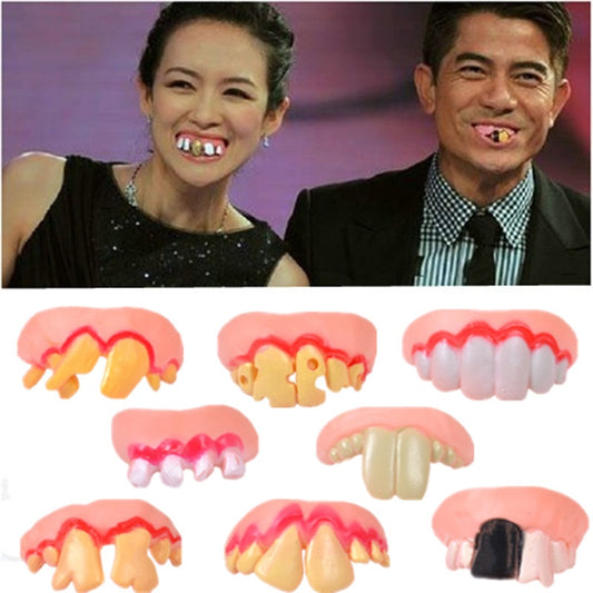 Fake Funny Teeth Prank Toy Set (8 Pieces) by HitMyNeed