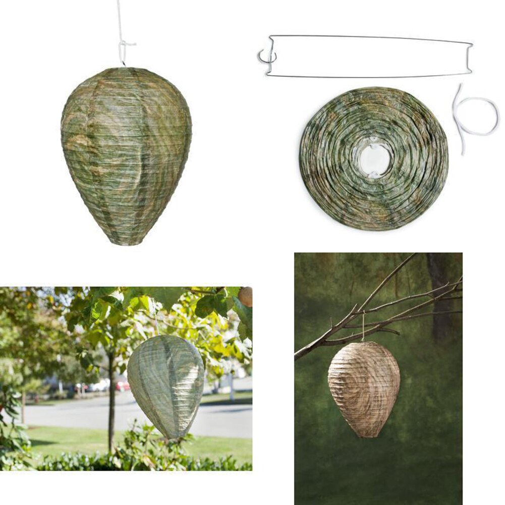 Fake Hornets Nest Hanging Wasp Deterrent by HitMyNeed