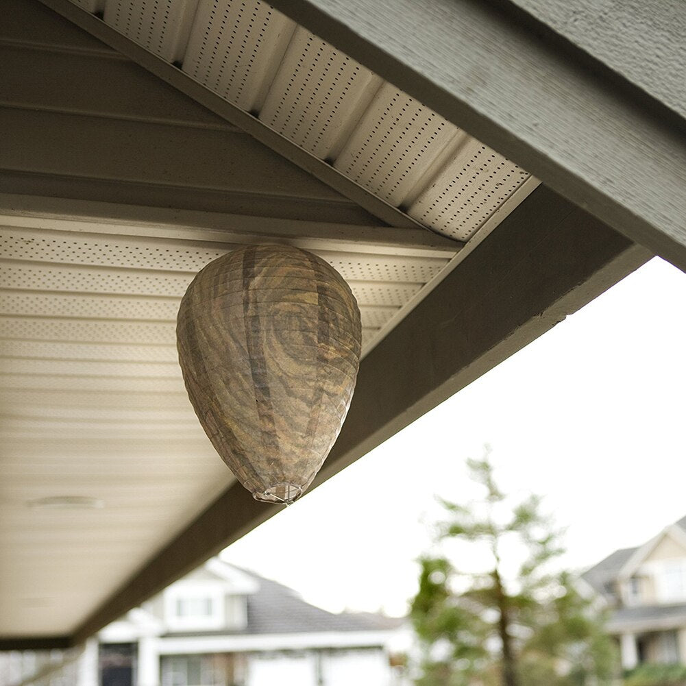 Fake Hornets Nest Hanging Wasp Deterrent by HitMyNeed