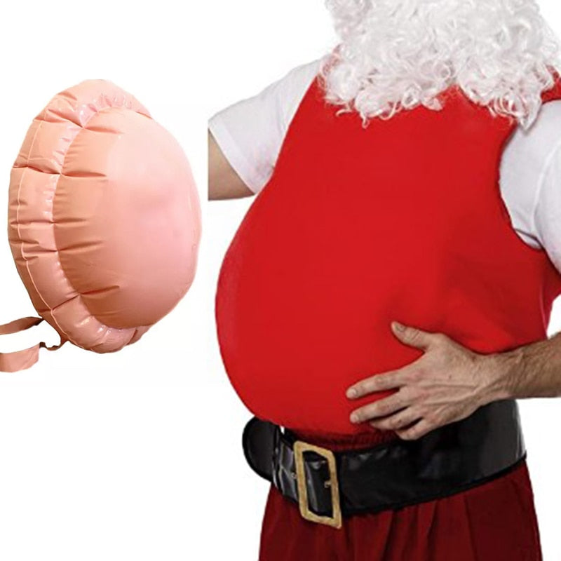 Fake Inflatable Belly with Adjustable Strap by HitMyNeed