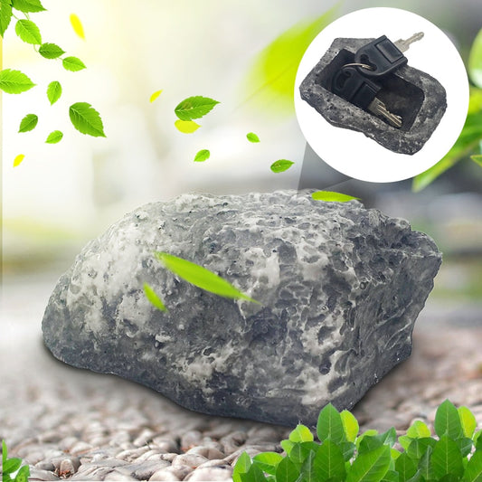 Fake Rock Key Hider Outdoor Security Safe by HitMyNeed