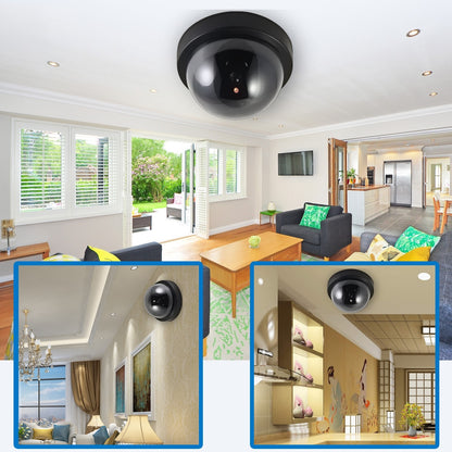 Fake Security Camera Dome Dummy CCTV with LED Light by HitMyNeed
