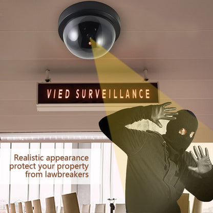 Fake Security Camera Dome Dummy CCTV with LED Light by HitMyNeed