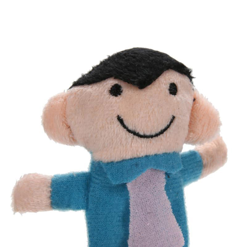 Family Finger Puppets Set for Kids Learning & Play by HitMyNeed