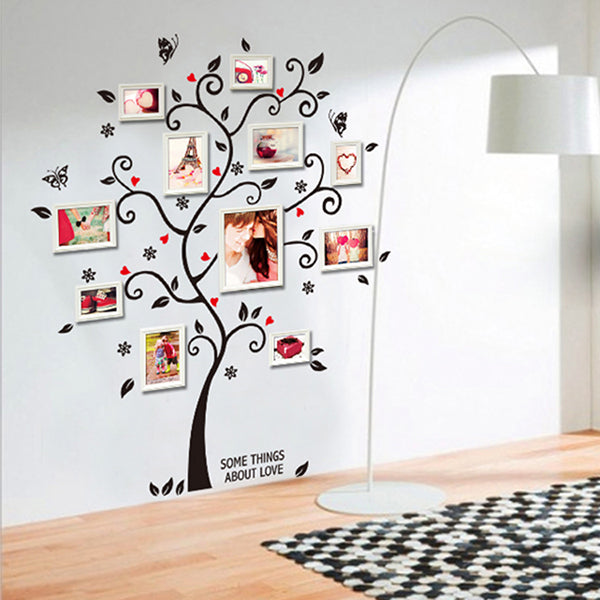 Family Tree Photo Wall Vinyl Decal by HitMyNeed