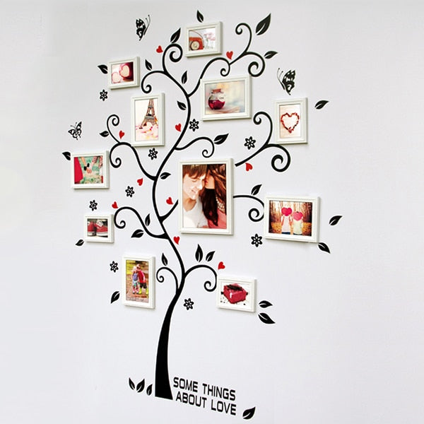 Family Tree Photo Wall Vinyl Decal by HitMyNeed