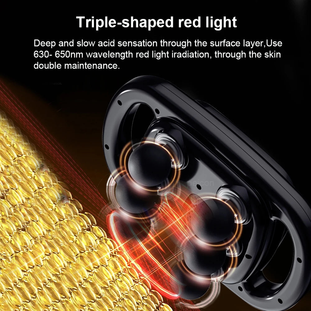 Fascia Muscle Massage Gun with 6 Heads, 9 Modes by HitMyNeed