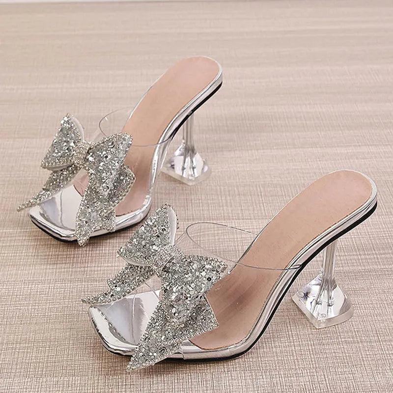 Fashionable Bow High Heels for Parties & Weddings by HitMyNeed