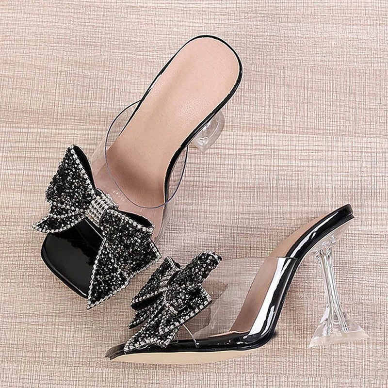Fashionable Bow High Heels for Parties & Weddings by HitMyNeed