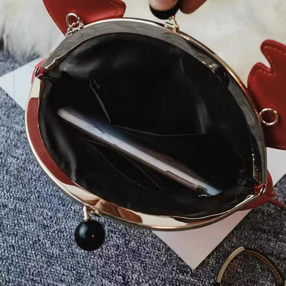 Fashionable Crossbody Crab Bag with Kiss Lock by HitMyNeed