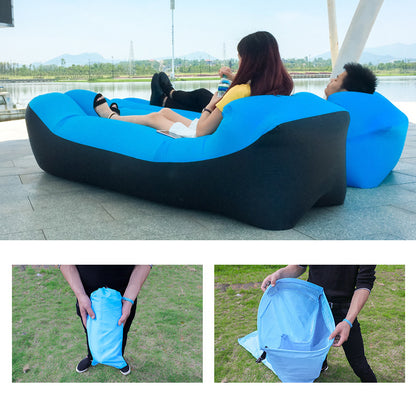 Fast Inflatable Air Sofa Bed Portable Lounger by HitMyNeed