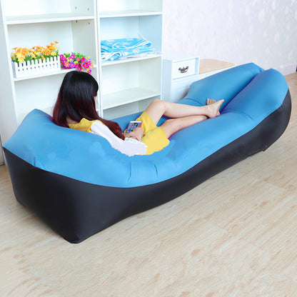 Fast Inflatable Air Sofa Bed Portable Lounger g by HitMyNeed