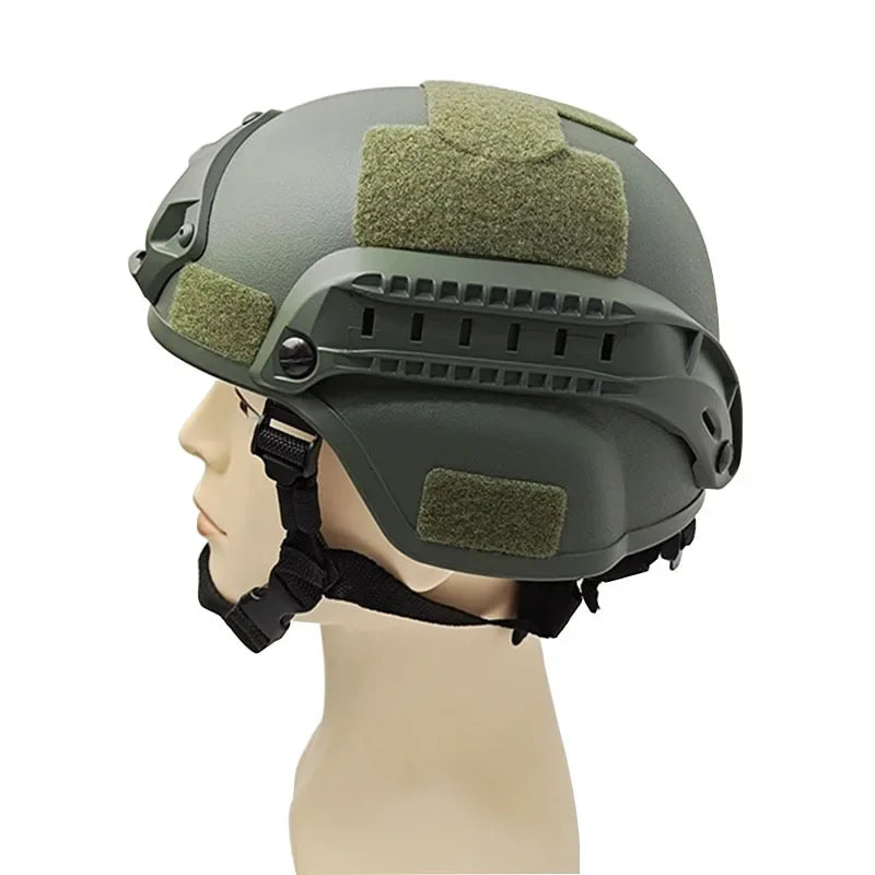 FAST MICH2000 Tactical Airsoft Helmet armygreen by HitMyNeed