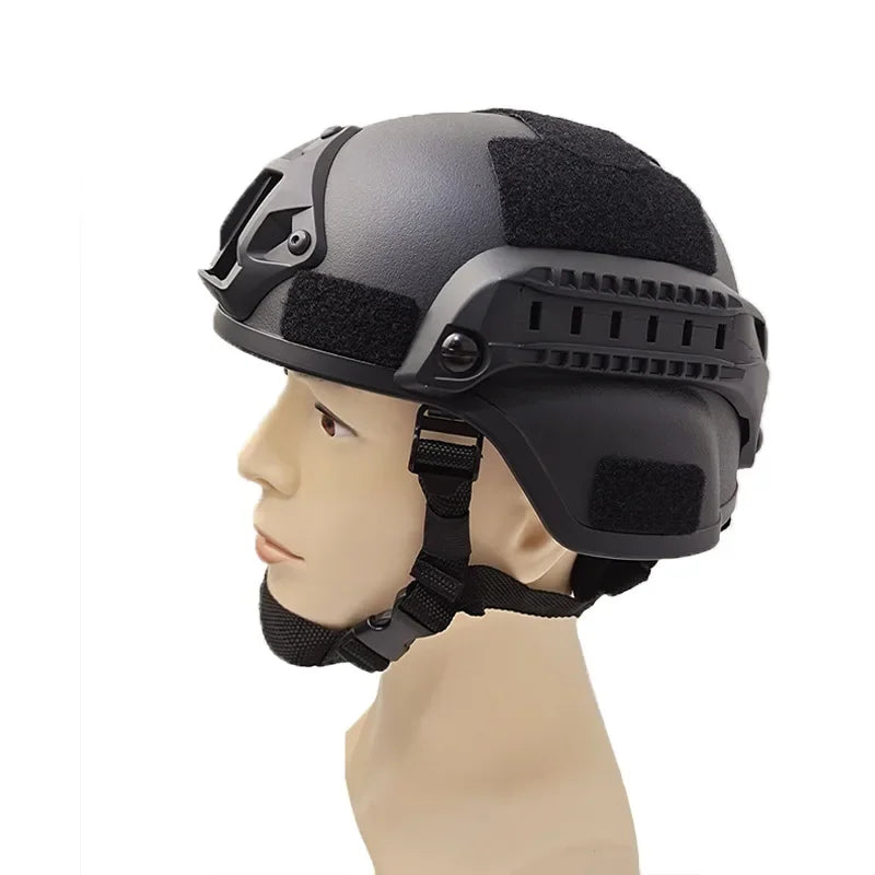 FAST MICH2000 Tactical Airsoft Helmet black by HitMyNeed