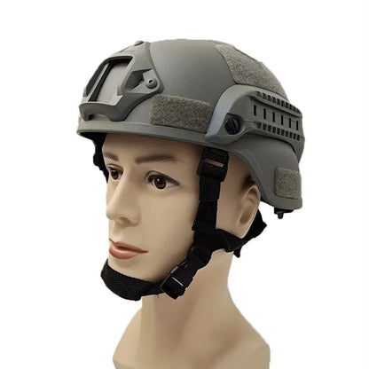 FAST MICH2000 Tactical Airsoft Helmet gray by HitMyNeed