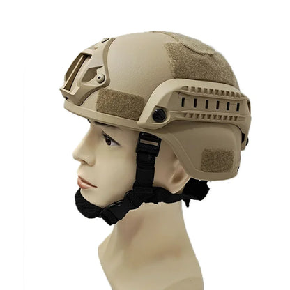 FAST MICH2000 Tactical Airsoft Helmet khaki by HitMyNeed