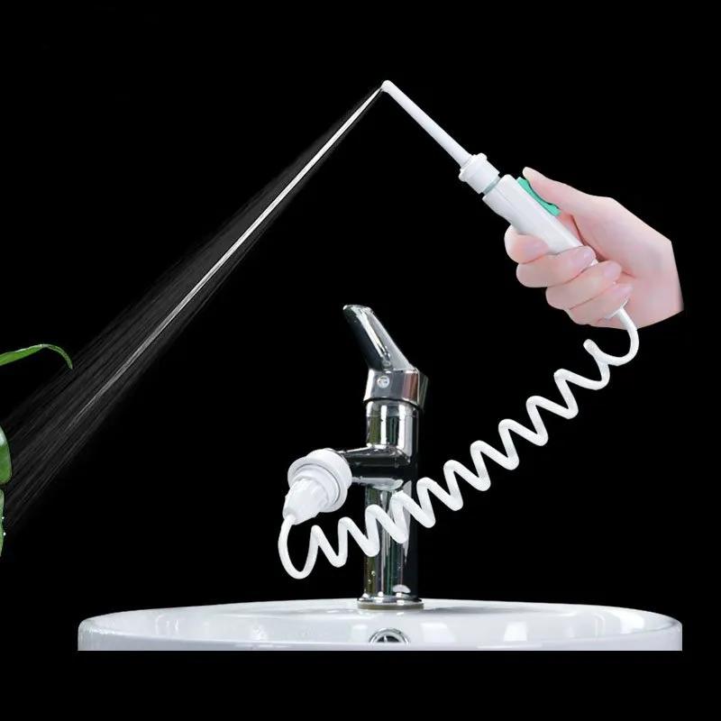 Faucet Oral Irrigator Portable Water Flosser by HitMyNeed